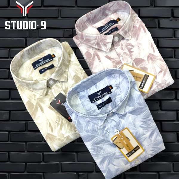 Men’s Floral Printed Full Sleeve Shirt